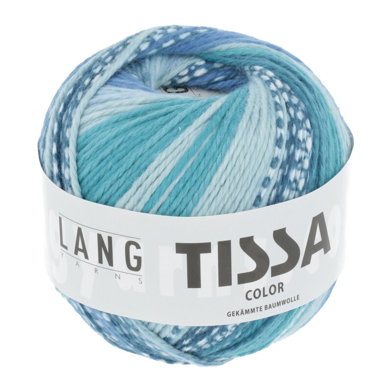 Lang Yarns Tissa Color – 50g / 80m – Blue (0225)