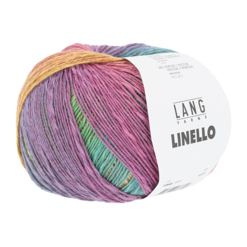 Lang Yarns Linello – 100g / 280m – Multicolour (0054)