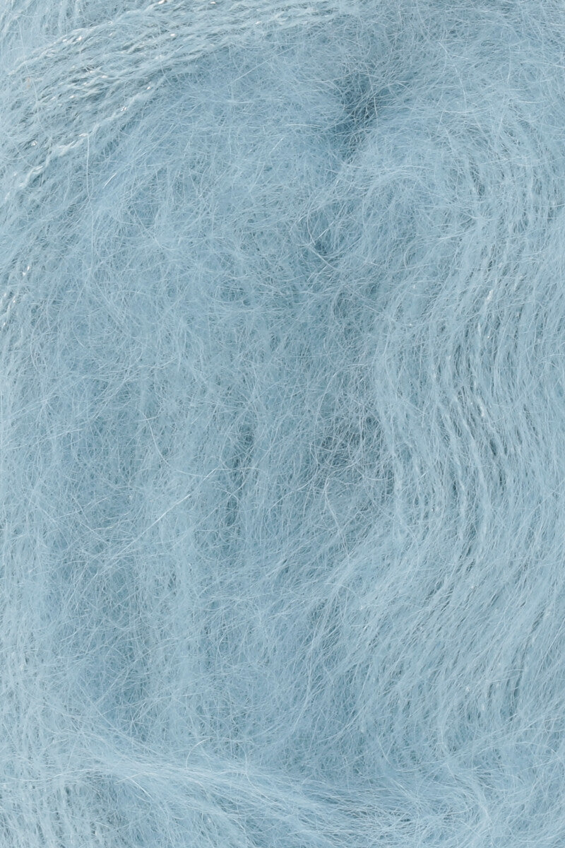 Lang Yarns Lace Lamé – 25g / 310m – Aqua (0072) – detail