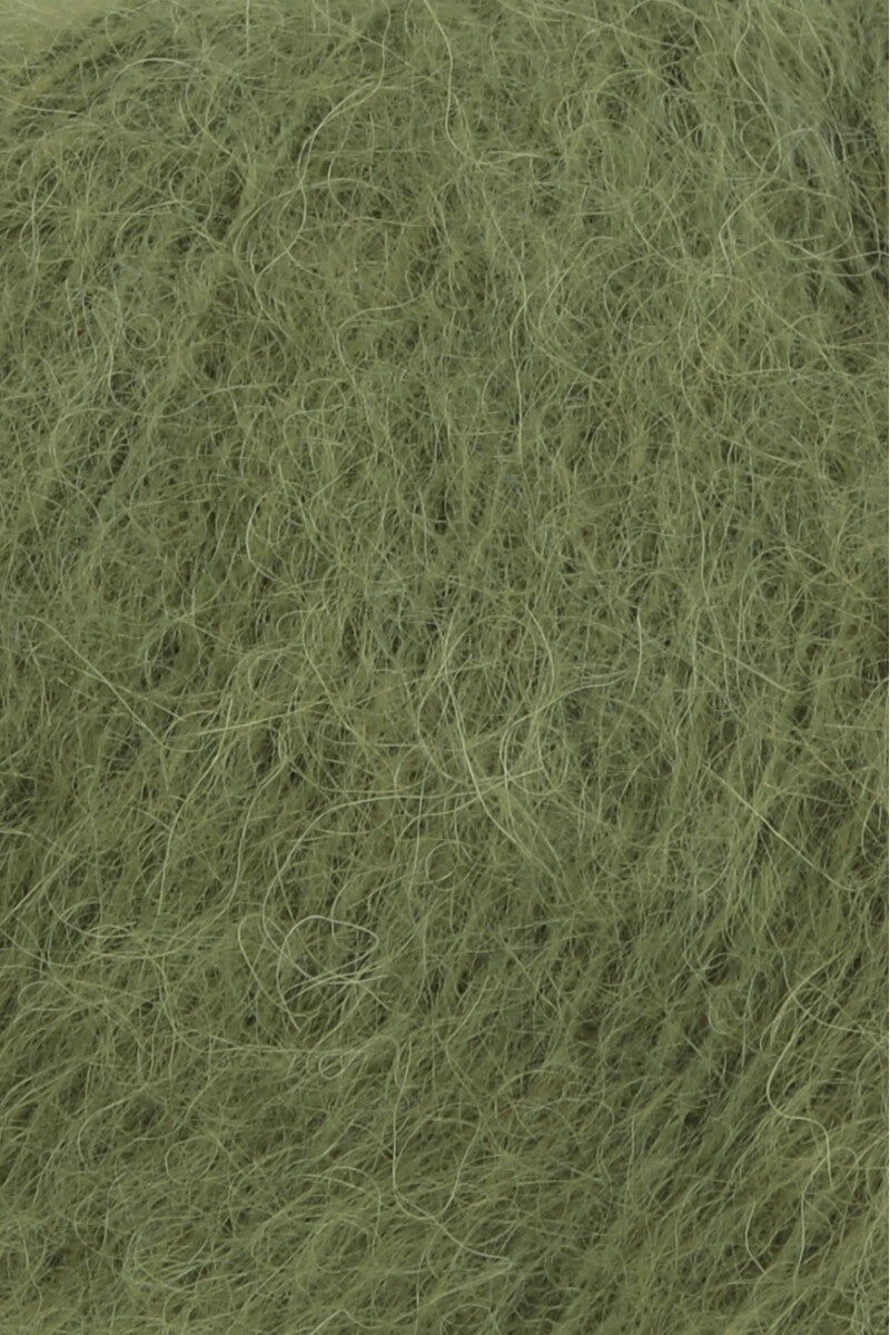 Lang Yarns Suri Alpaca – 25g / 100m – Olive (0098) – detail