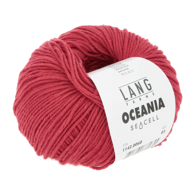 Lang Yarns Oceania – 50g / 140m – Red (0060)