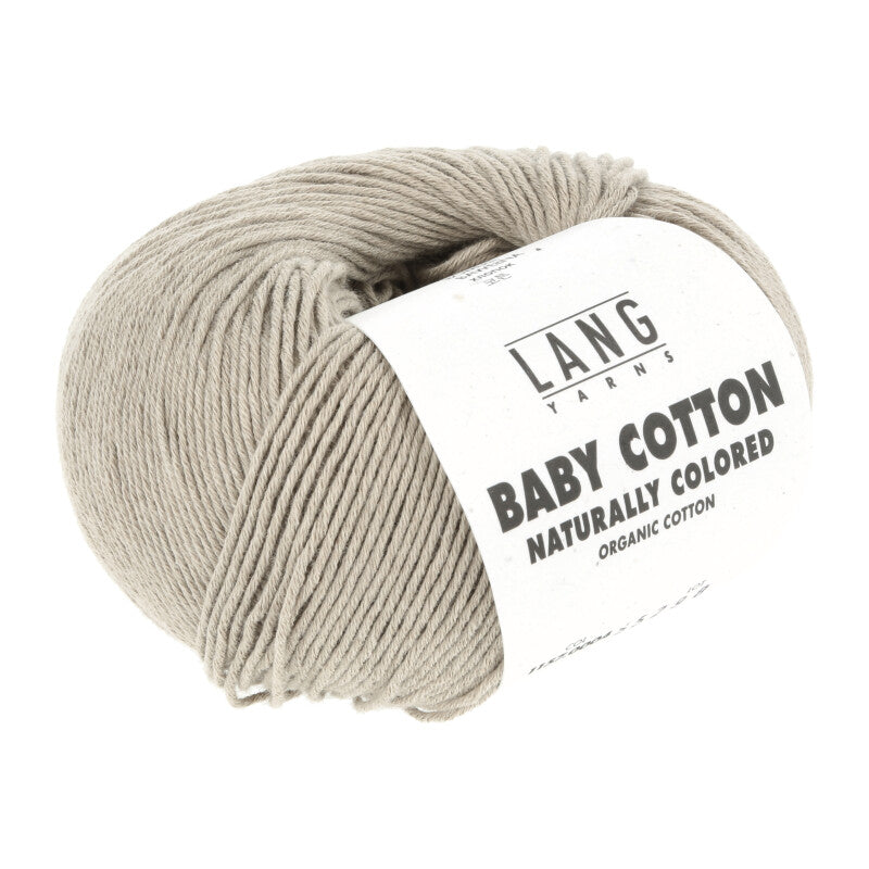 Lang Yarns Baby Cotton Naturally Colored – 50g / 180m – Dark Green (0004)