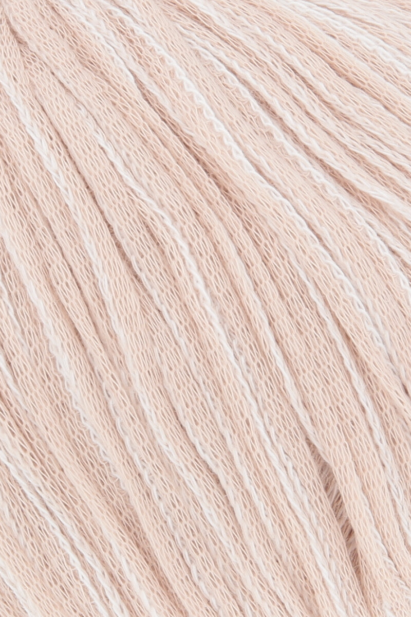Lang Yarns Duett – 50g / 140m – Rose/White (0009) – detail