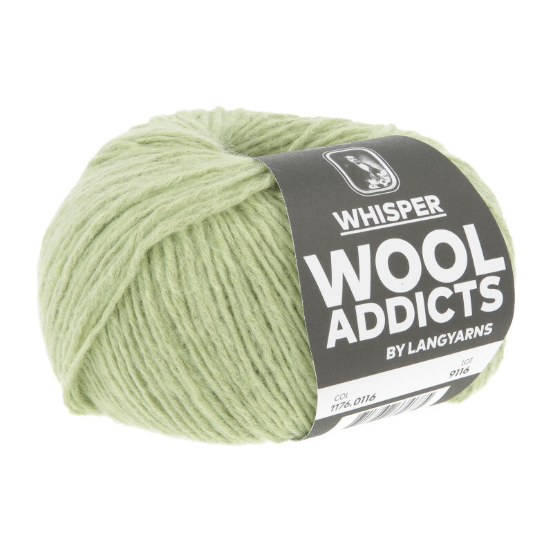 Lang Yarns Whisper – 50g / 125m – Pistachio (0116)