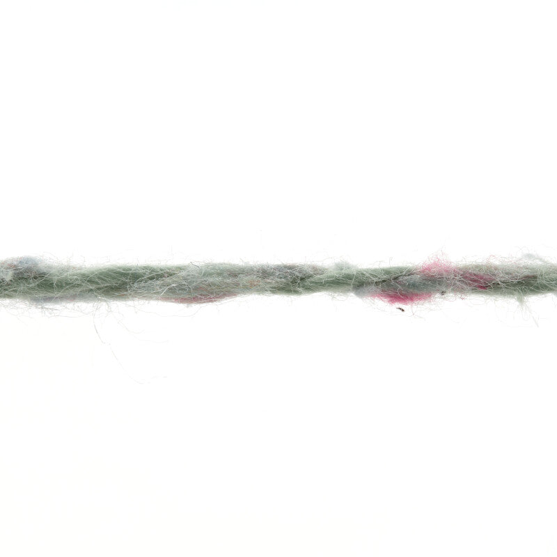 Lang Yarns Cotton Tweed – 50g / 130m – Pastel Green (0091) – yarn texture