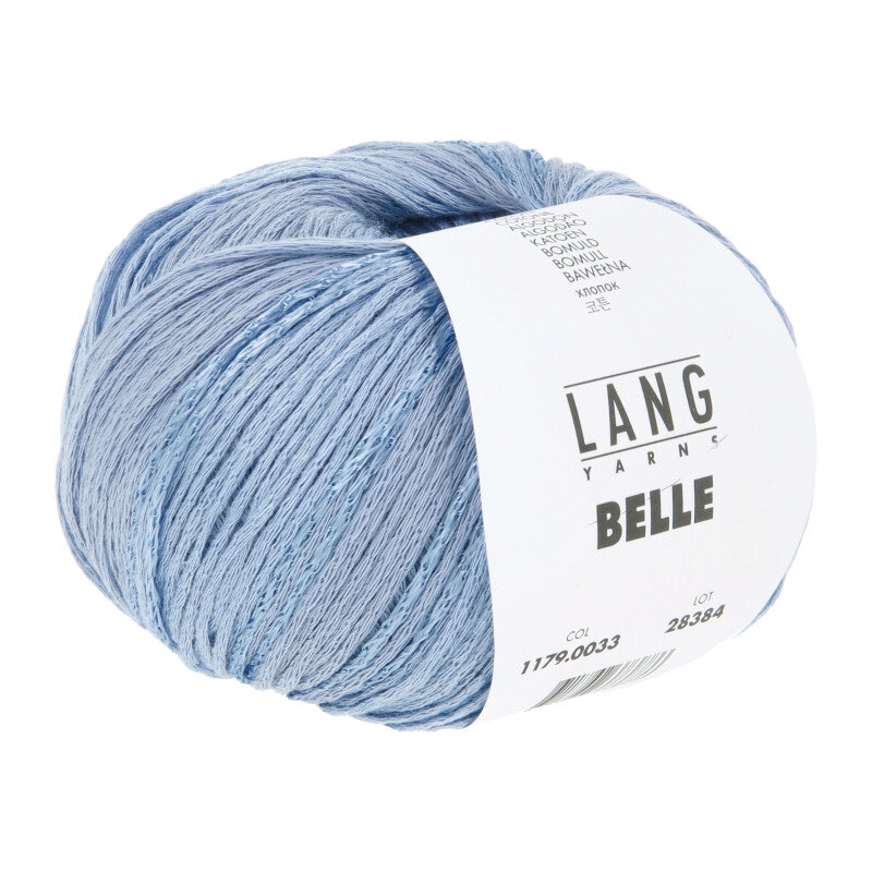 Lang Yarns Belle – 50g / 190m – Light Jeans (0033)