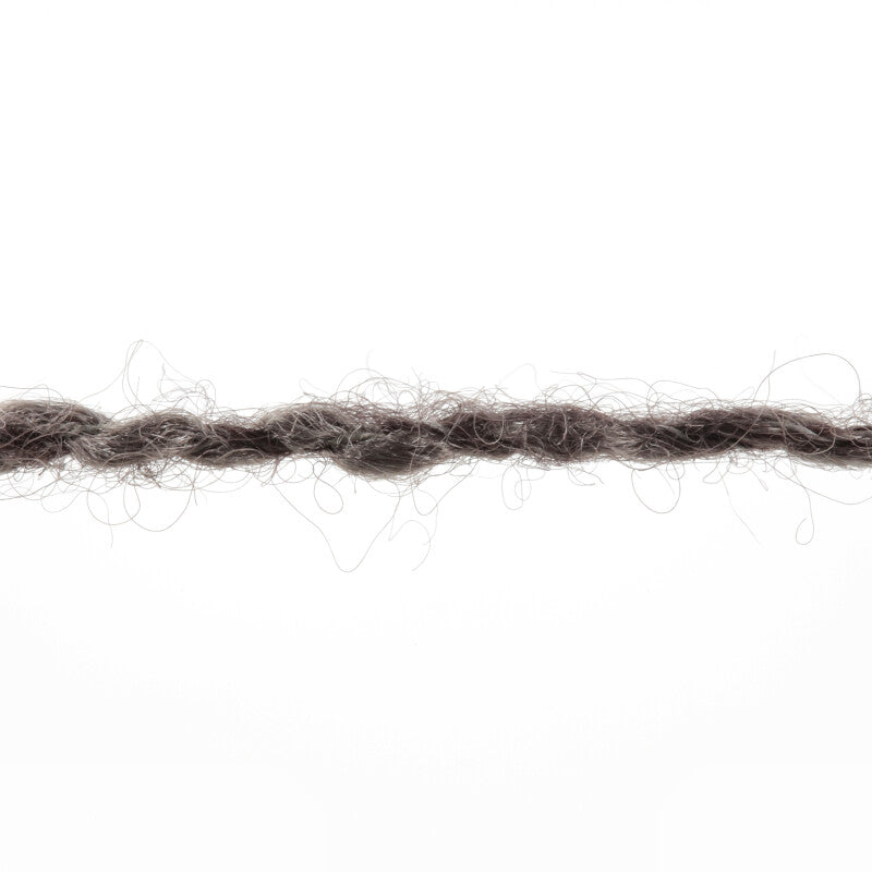 Lang Yarns Luma – 50g / 120m – Dark Brown (0068) – yarn texture