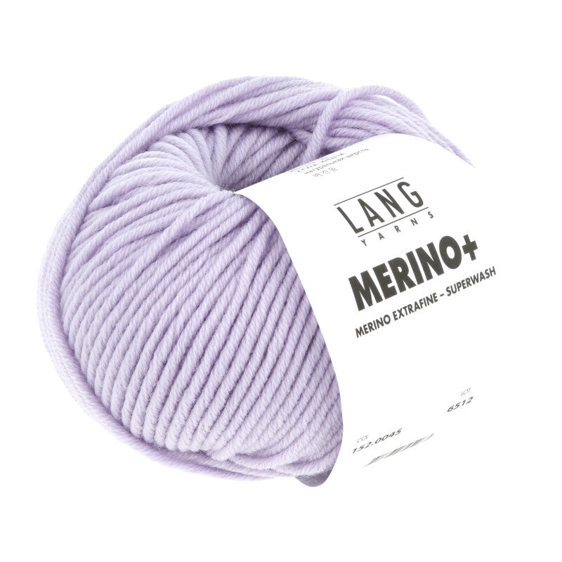 Lang Yarns Merino+ – 50g / 90m – Lilac (0045)