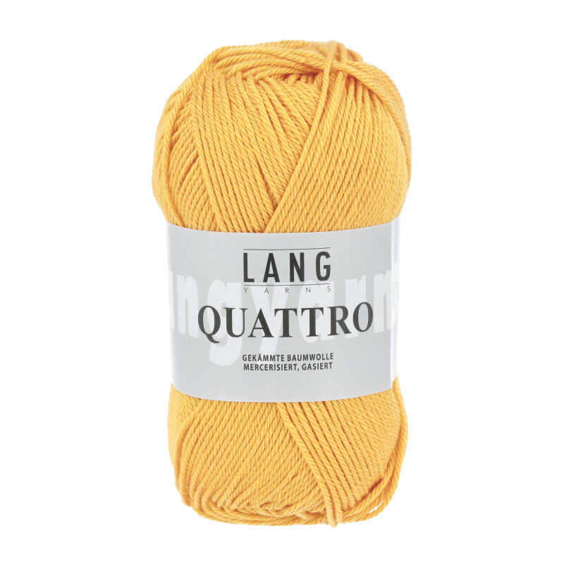 Lang Yarns Quattro – 50g / 120m – Orange (0059)