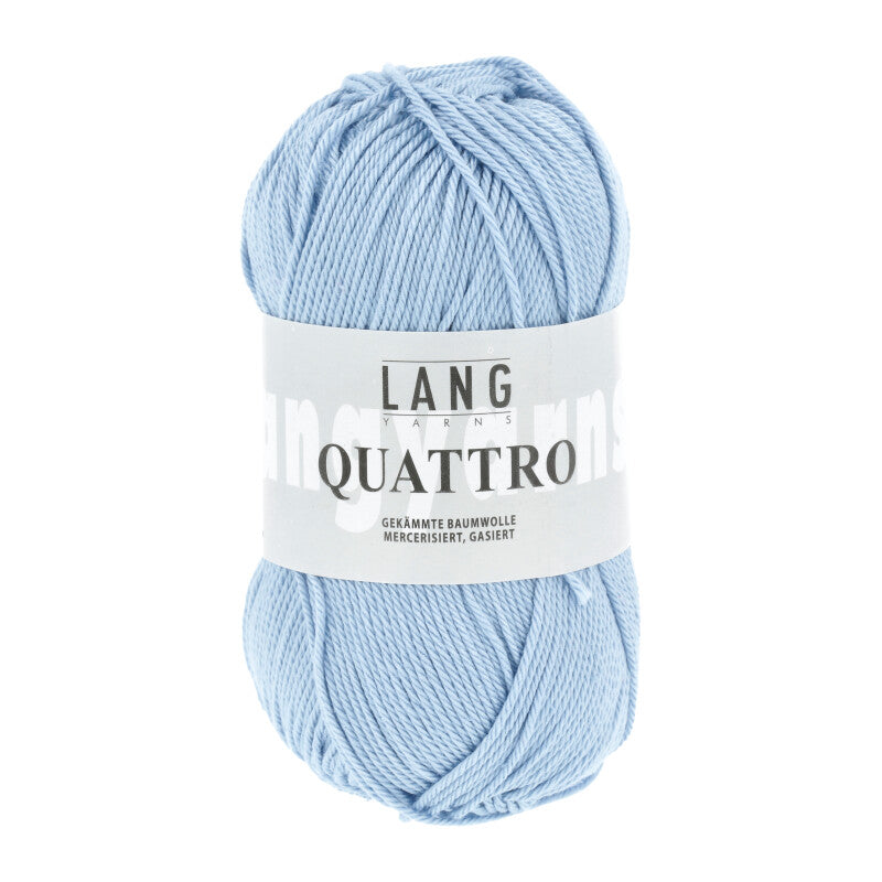 Lang Yarns Quattro – 50g / 120m – Azure (0121)