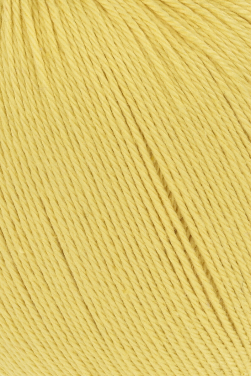 Lang Yarns Schulgarn 10/4 – 100% cotton yarn, 50g/160m – Yellow (0013) – detail