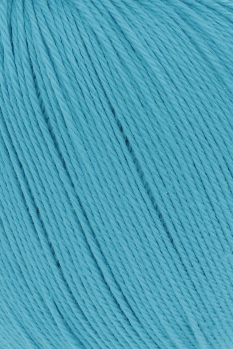 Lang Yarns Schulgarn 10/4 – 100% cotton yarn, 50g/160m – Turquoise (0071) – detail
