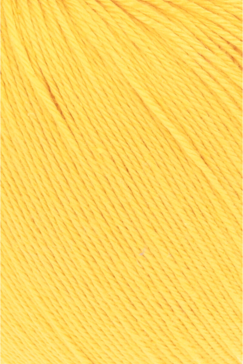 Lang Yarns Schulgarn 10/4 – 100% cotton yarn, 50g/160m – Gold (0077) – detail