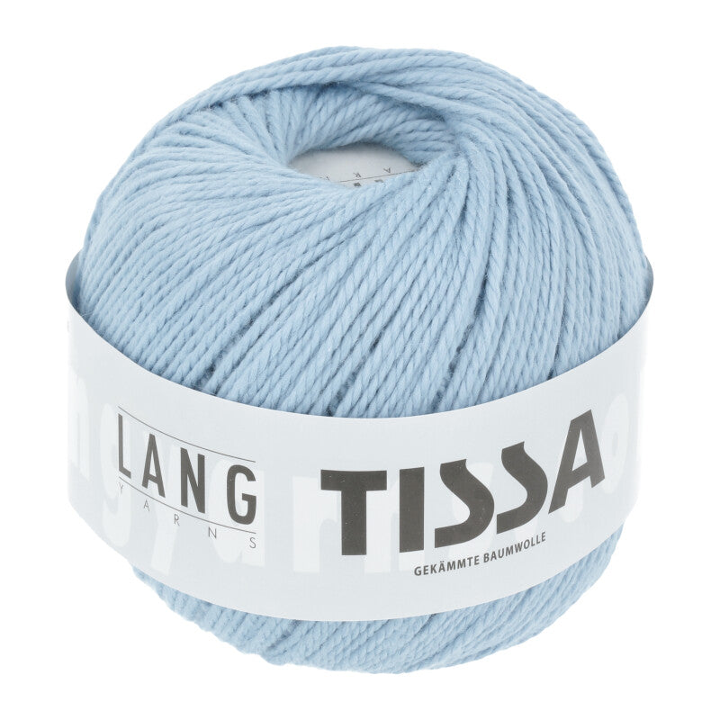 Lang Yarns Tissa – 50g / 80m – Light Blue (0021)