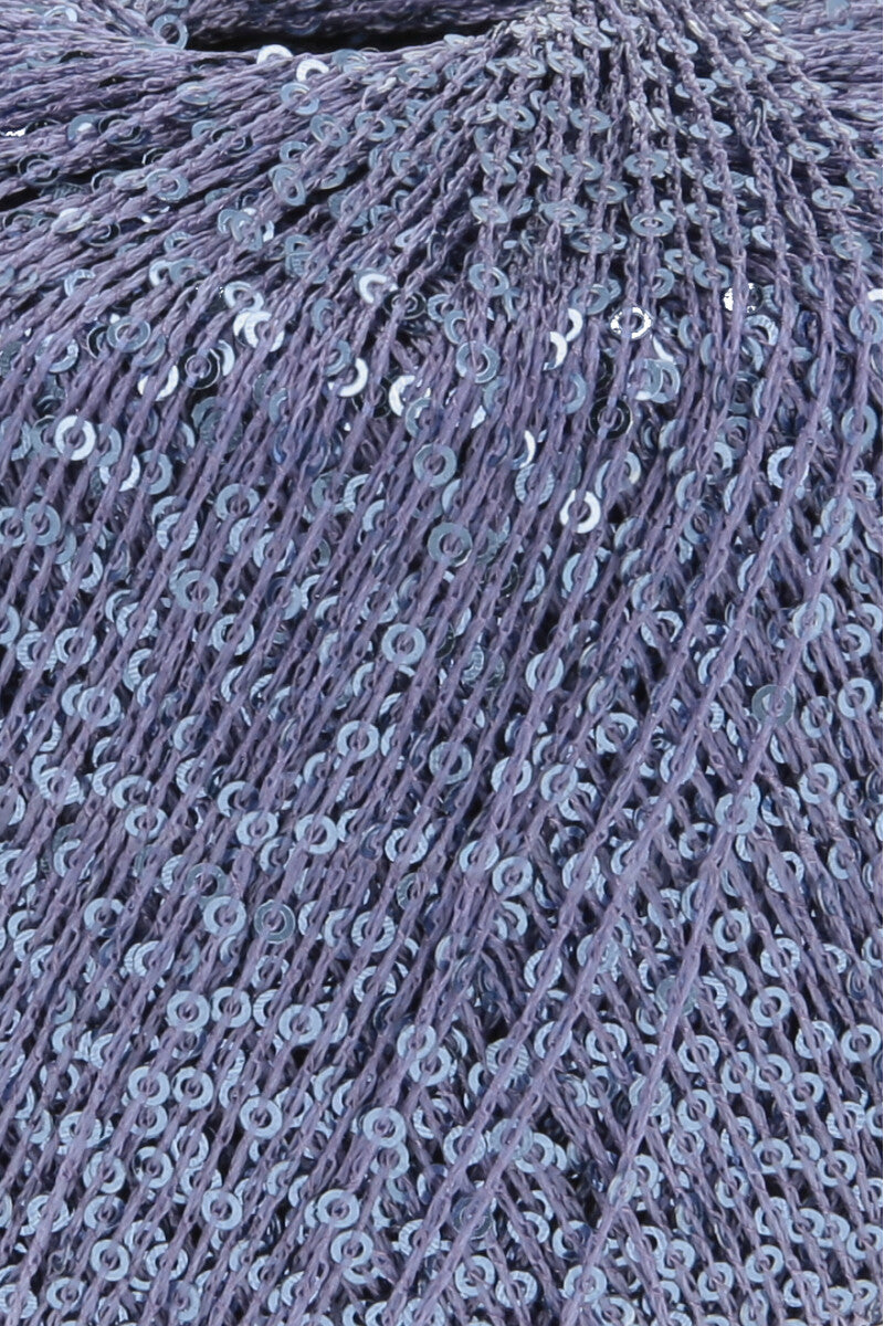 Lang Yarns Paillettes – 25g / 112m – Lavender (0146) – detail