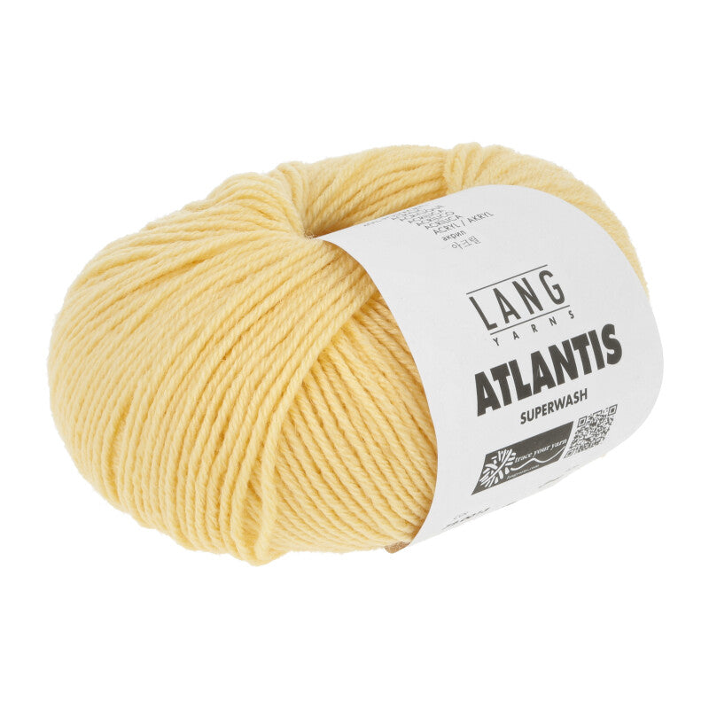 Lang Yarns Atlantis – 50g / 135m – Light Yellow (0013)