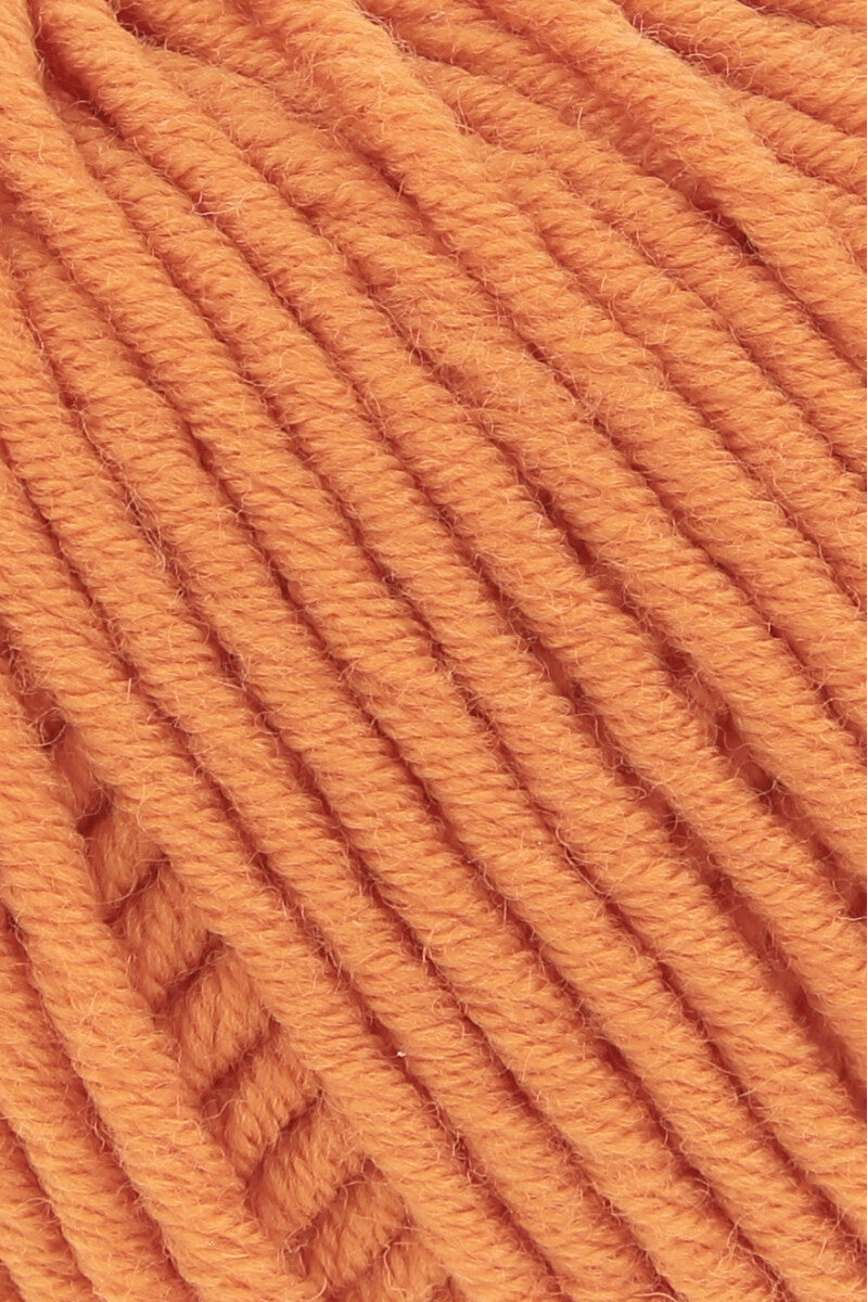 Lang Yarns Merino 70 – 50g / 70m – Orange (0059) – detail