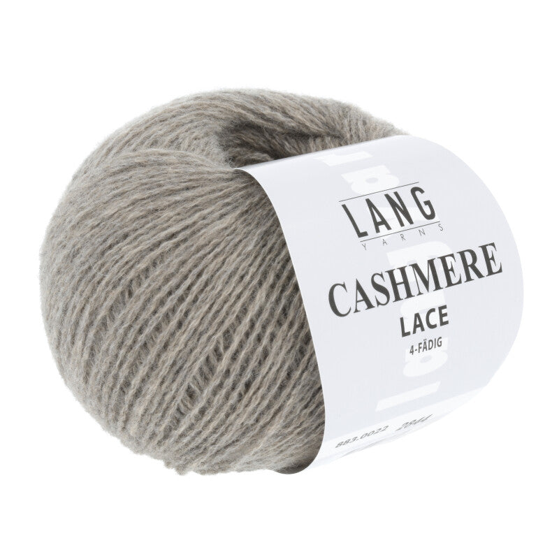 Lang Yarns Cashmere Lace – 25g / 165m – Beige Mélange (0022)