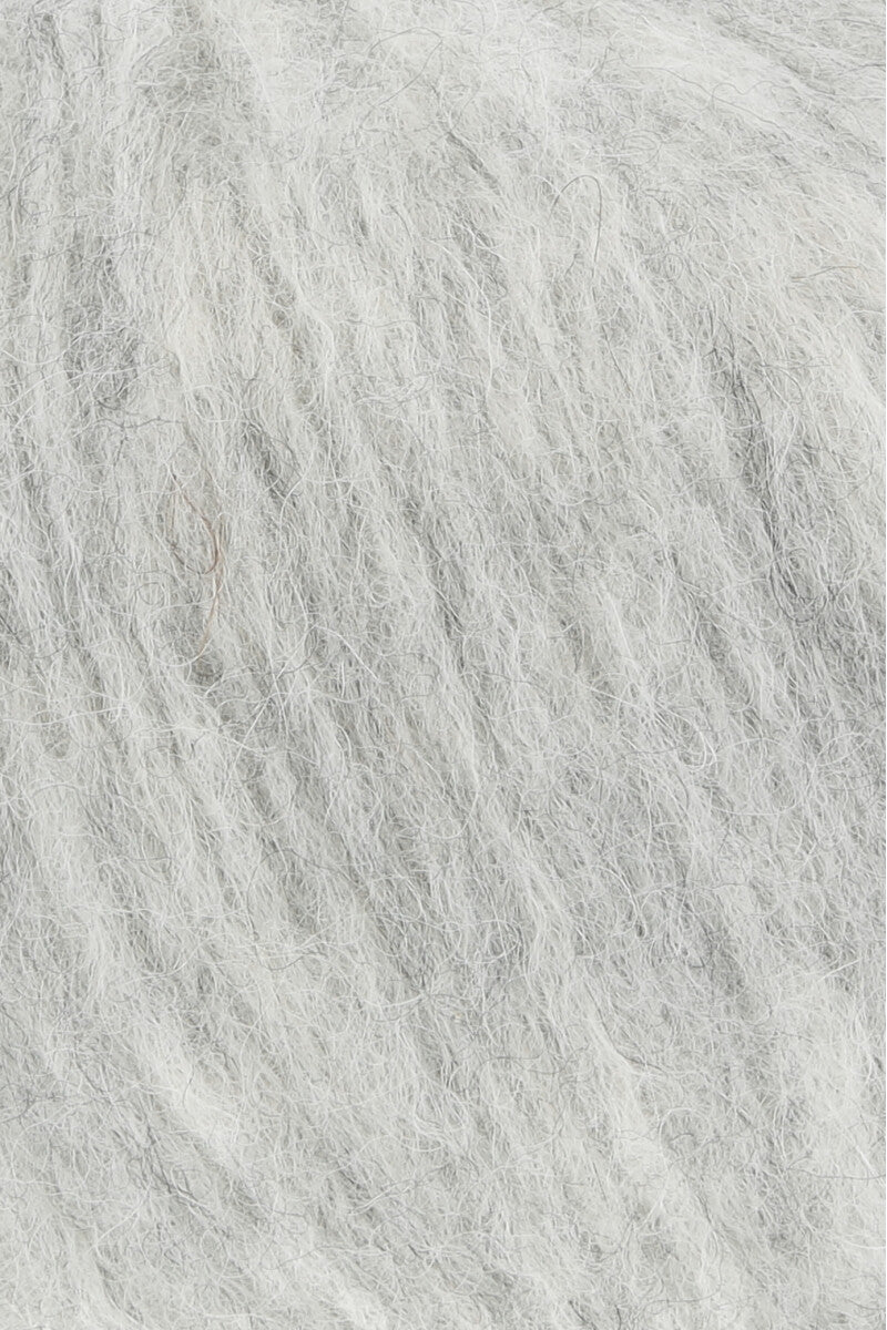 Lang Yarns Malou Light – 50g / 190m – Light Grey (0003) – detail