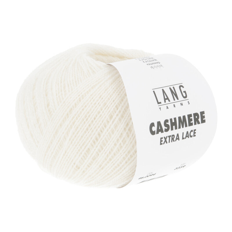 Lang Yarns Cashmere Extra Lace – 25g / 320m – Offwhite (0094)