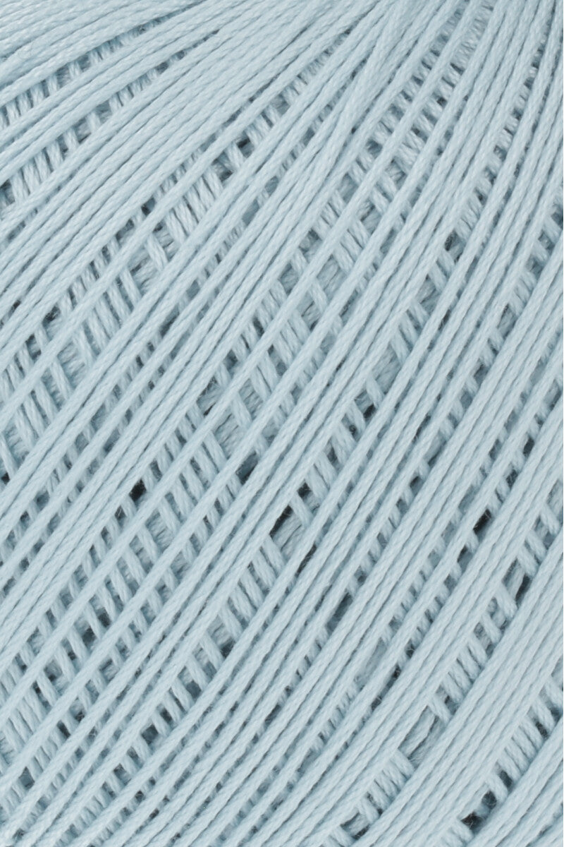 Lang Yarns Marisa – 100% Egyptian cotton yarn, 50g/210m – Sky (0020) – detail