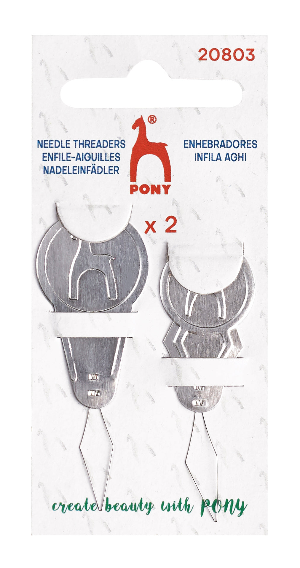 Pony Needle Threaders, Assorted – additional product view