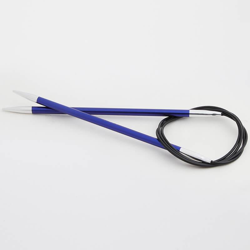 KnitPro Zing Fixed Circular Needles, various lengths for precision