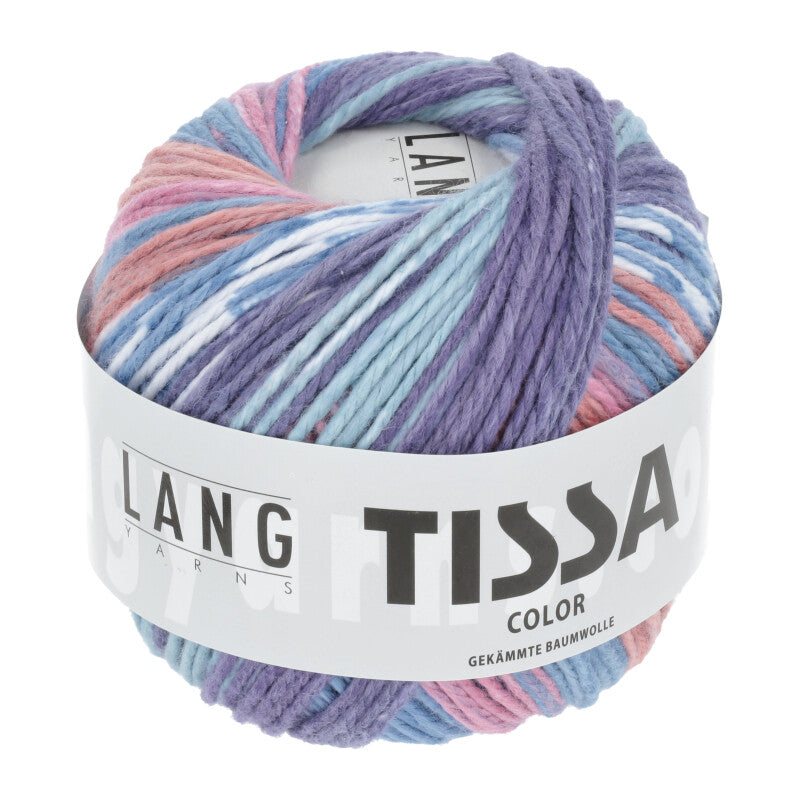 Lang Yarns Tissa Color – 50g / 80m – Light Blue (0220)