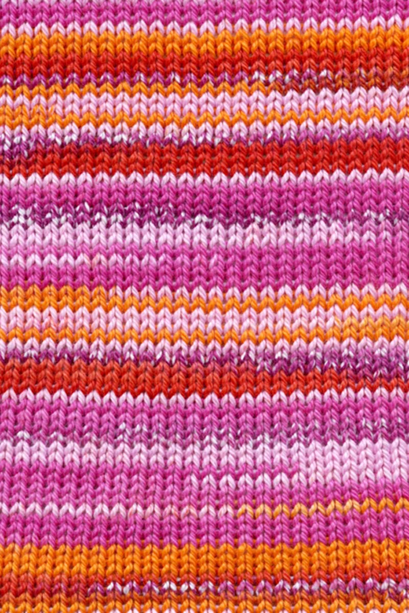 Lang Yarns Tissa Color – 50g / 80m – Red (0261) – detail