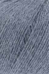 Lang Yarns Alpaca Soxx 4-ply Yarn, 390m / 100g – Jeans Mélange (0034), yarn texture
