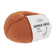 Lang Yarns Alpaca Soxx 4-ply Yarn, 390m / 100g – Orange Mélange (0059)