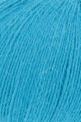 Lang Yarns Alpaca Soxx 4-ply Yarn, 390m / 100g – Turquoise (0079), yarn texture