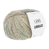 Lang Yarns Linello – 100g / 280m – Green/Light Rose/Skyblue (0301)