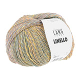 Lang Yarns Linello – 100g / 280m – Salmon/Orange/Turquoise (0302)