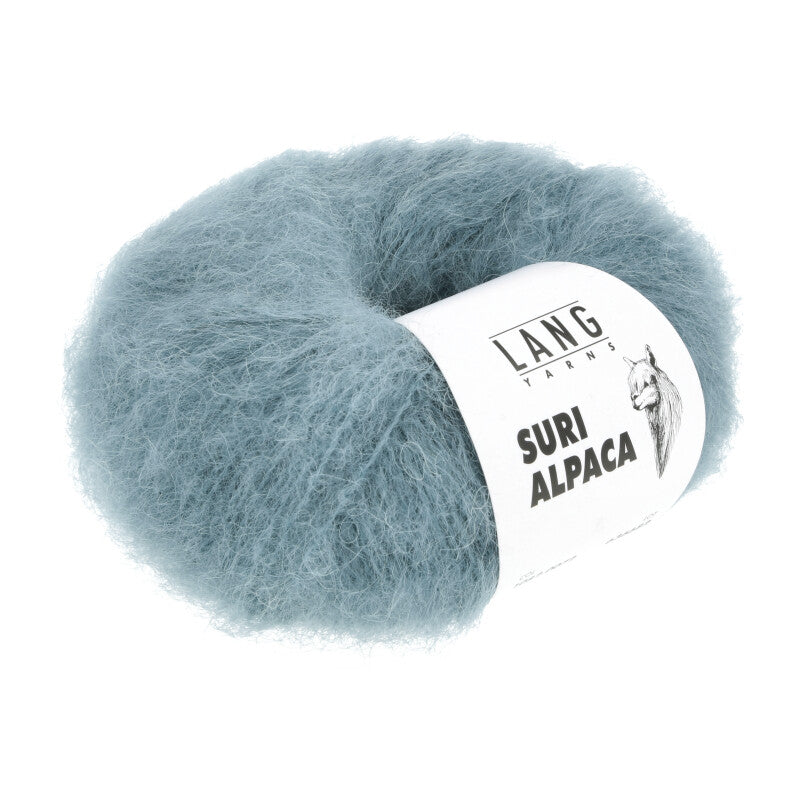 Lang Yarns Suri Alpaca – 25g / 100m – Dark Mint (0072)