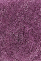 Lang Yarns Suri Alpaca – 25g / 100m – Plum Mélange (0080) – detail