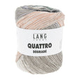 Lang Yarns Quattro Dégradé – 100g / 240m – Black/Greygreen/Lilac (0020)