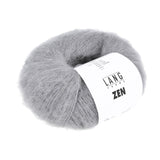 Lang Yarns Zen – 25g / 200m – Light Grey Mélange (0003)