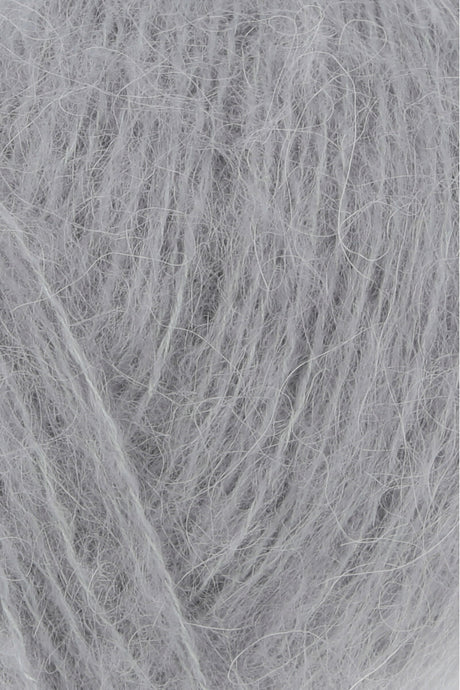 Lang Yarns Zen – 25g / 200m – Light Grey Mélange (0003) – detail