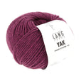 Lang Yarns Yak – 50g / 120m – Raspberry Mélange (0065)