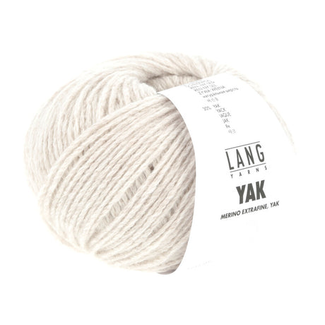 Lang Yarns Yak – 50g / 120m – Offwhite (0094)