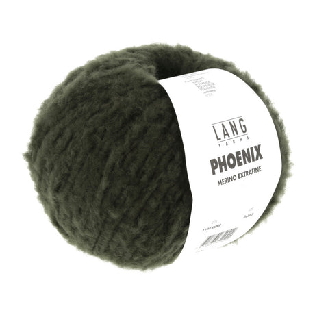 Lang Yarns Phoenix – 100g / 270m – Dark Olive (0098)