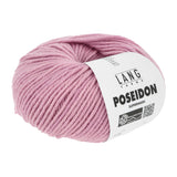 Lang Yarns Poseidon yarn, Rose, colour 0009, ball photograph