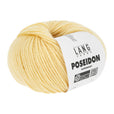 Lang Yarns Poseidon yarn, Light Yellow, colour 0013, ball photograph