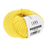 Lang Yarns Poseidon yarn, Yellow, colour 0014, ball photograph