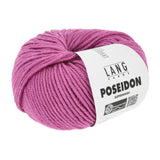 Lang Yarns Poseidon yarn, Pink, colour 0085, ball photograph
