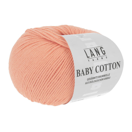 Lang Yarns Baby Cotton – 50g / 180m – Coral (0028)