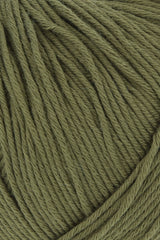 Lang Yarns Baby Cotton – 50g / 180m – Olive (0098) – detail