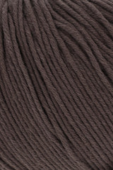 Lang Yarns Baby Cotton – 50g / 180m – Dark Brown (0168) – detail