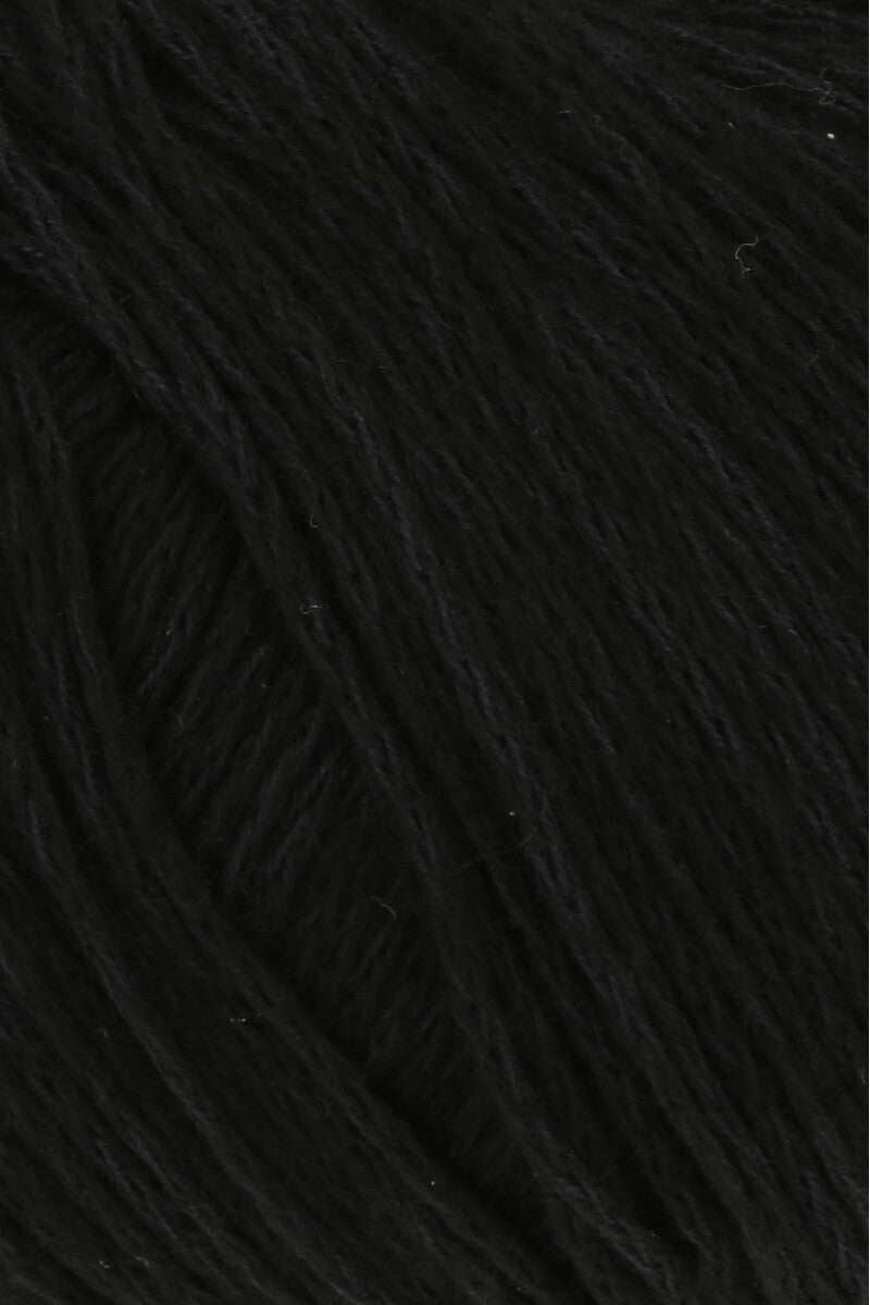 Lang Yarns Vaya – 50g / 200m – Black (0004) – detail
